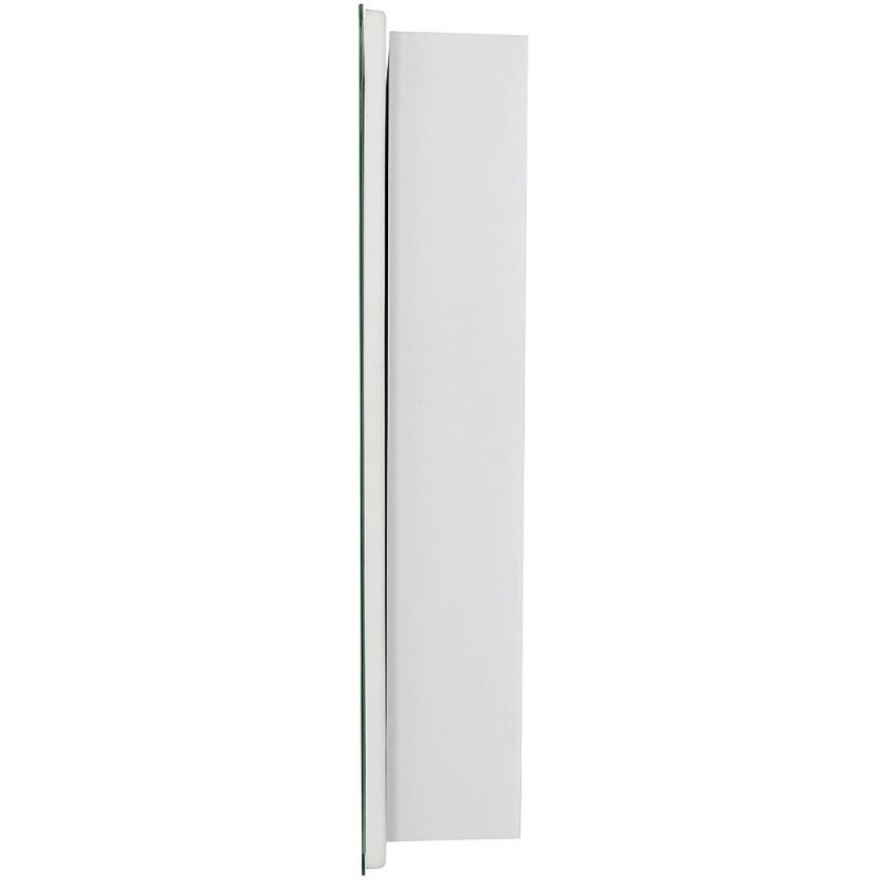 Зеркальный шкаф BelBagno SPC-GRT-500/800-1A-LED-TCH, 50 см, с LED подсветкой, белый