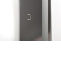 Зеркальный шкаф BelBagno SPC-GRT-500/800-1A-LED-TCH, 50 см, с LED подсветкой, белый
