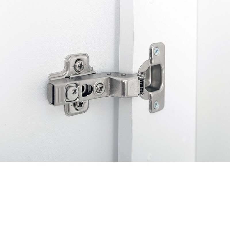 Зеркальный шкаф BelBagno SPC-GRT-500/800-1A-LED-TCH, 50 см, с LED подсветкой, белый