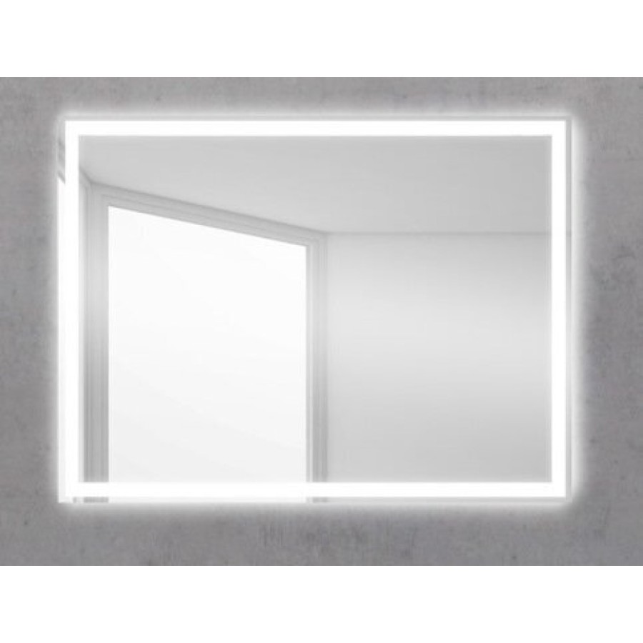 Зеркало BelBagno SPC-GRT-500-800-LED-BTN 50 x 80 см со встроенным светильником и кнопочным выключателем