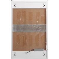 Зеркальный шкаф BelBagno SPC-GRT-600/800-1A-LED-TCH, 60 см, с LED подсветкой, белый