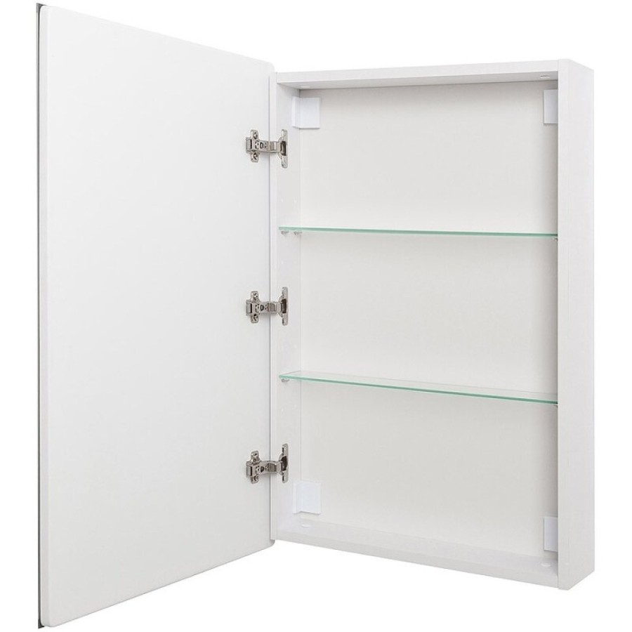 Зеркальный шкаф BelBagno SPC-GRT-600/800-1A-LED-TCH, 60 см, с LED подсветкой, белый