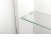Зеркальный шкаф BelBagno SPC-GRT-600/800-1A-LED-TCH, 60 см, с LED подсветкой, белый
