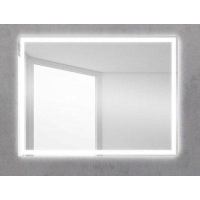 Зеркало BelBagno SPC-GRT-600-800-LED-BTN 60 x 80 см со встроенным светильником и кнопочным выключателем