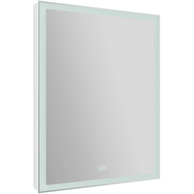 Зеркало BelBagno SPC-GRT-600-800-LED-TCH-WARM, 60 см, с подсветкой, белый