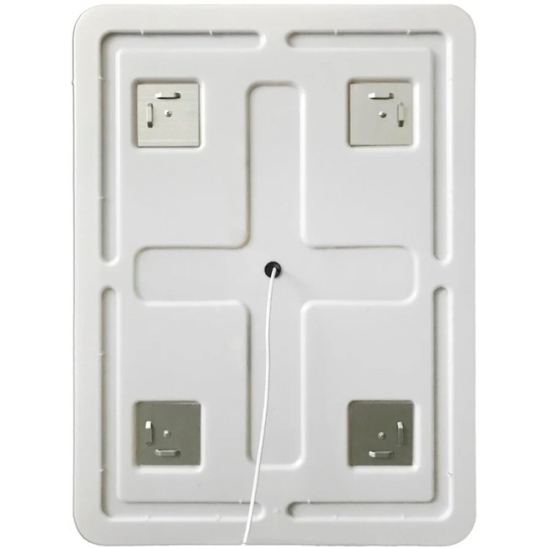 Зеркало BelBagno SPC-GRT-600-800-LED-TCH-WARM, 60 см, с подсветкой, белый