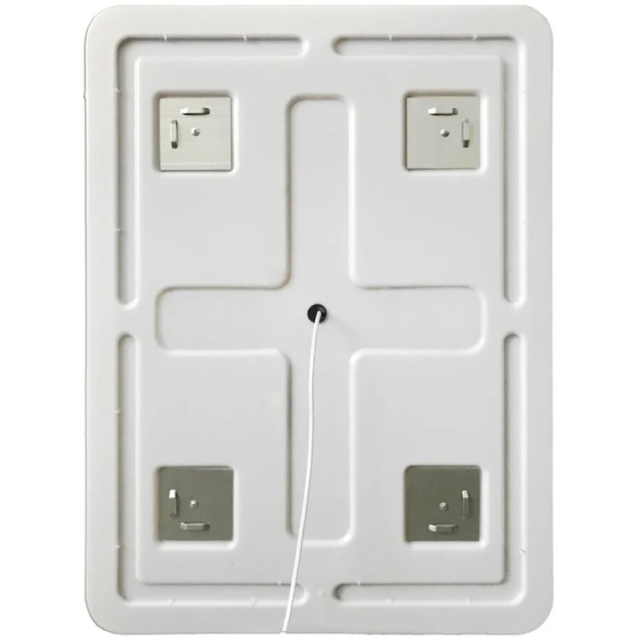 Зеркало BelBagno SPC-GRT-600-800-LED-TCH-WARM, 60 см, с подсветкой, белый