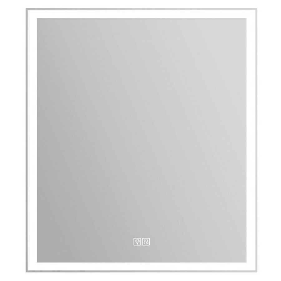 Зеркало BelBagno SPC-GRT-700-800-LED-TCH-WARM, 70 см, с подсветкой, белый