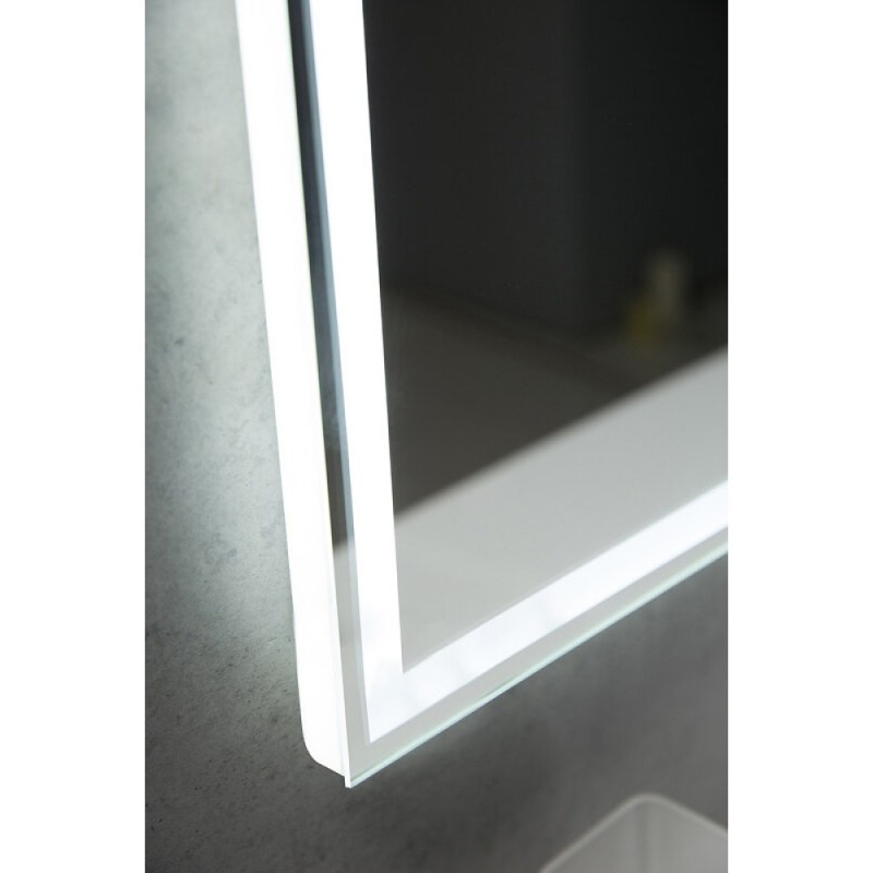 Зеркало BelBagno SPC-GRT-700-800-LED-TCH-WARM, 70 см, с подсветкой, белый