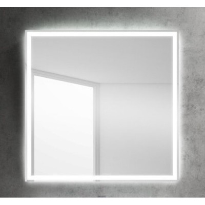 Зеркало BelBagno SPC-GRT-800-800-LED-BTN 80 x 80 см со встроенным светильником и кнопочным выключателем