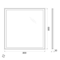 Зеркало BelBagno SPC-GRT-800-800-LED-TCH-WARM 80 см, светодиодная подсветка, с сенсорным выключателем, с подогревом