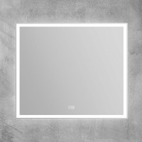 Зеркало BelBagno SPC-GRT-900-800-LED-TCH-WARM, 90 см, с подсветкой, белый