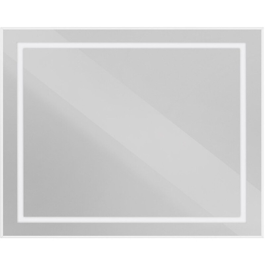 Зеркало BelBagno Kraft SPC-KRAFT-1000-800-SENS-AL, 100 см, с LED подсветкой, с сенсорным выключателем, сатин