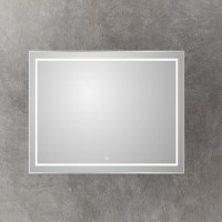 Зеркало BelBagno Kraft SPC-KRAFT-1200-800-LED-TCH-WARM, 120 см, со встроенной подсветкой и подогревом, сатин