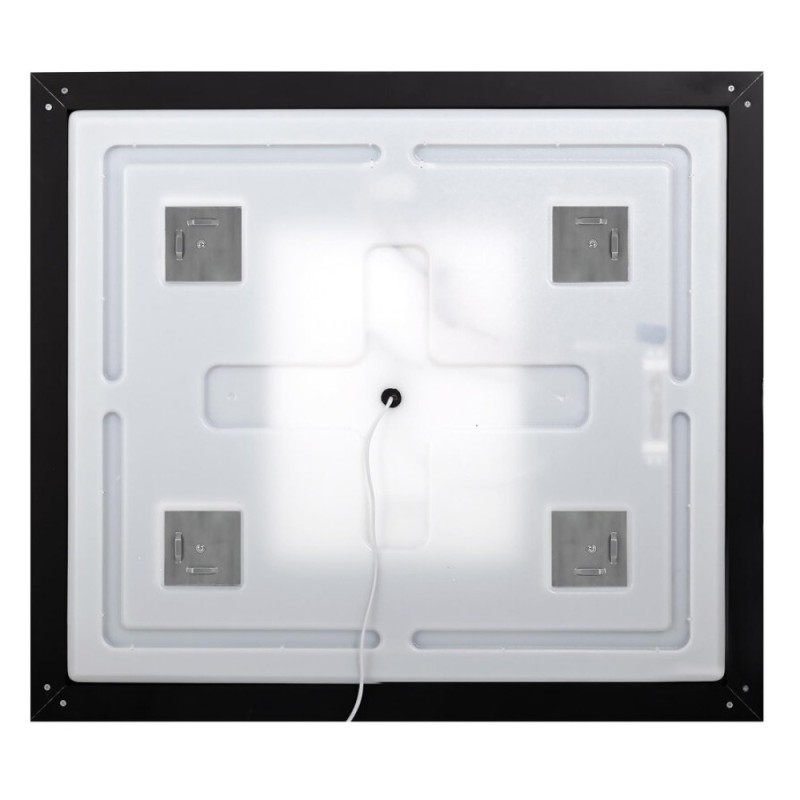 Зеркало BelBagno Kraft SPC-KRAFT-685-885-TCH-WARM 68.5 см, светодиодная подсветка, с сенсорным выключателем, с подогревом, сатин