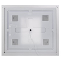 Зеркало BelBagno Kraft SPC-KRAFT-700-800-LED-TCH-WARM, 70 х 80 см, со встроенной подсветкой и подогревом, сатин