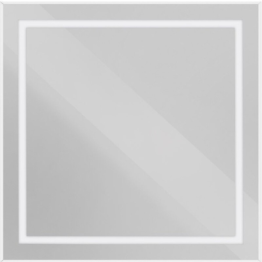 Зеркало BelBagno Kraft SPC-KRAFT-800-800-SENS-AL, 80 см, с LED подсветкой, с сенсорным выключателем, цвет рамы сатин