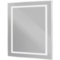 Зеркало BelBagno Kraft SPC-KRAFT-800-800-SENS-AL, 80 см, с LED подсветкой, с сенсорным выключателем, цвет рамы сатин