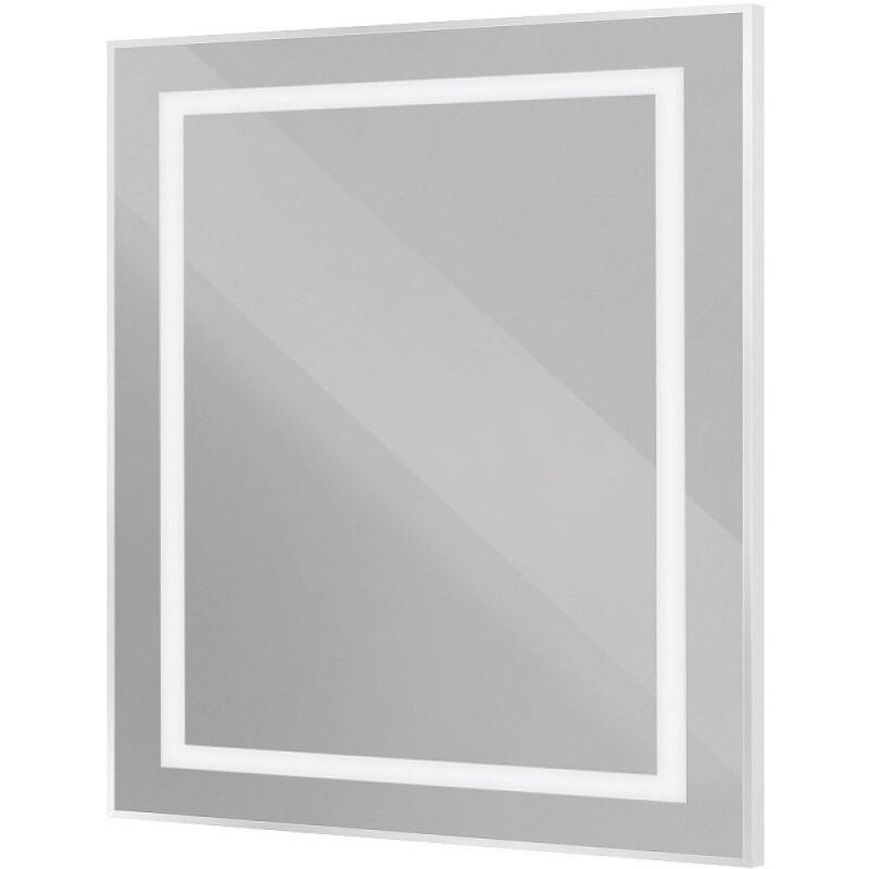 Зеркало BelBagno Kraft SPC-KRAFT-800-800-SENS-AL, 80 см, с LED подсветкой, с сенсорным выключателем, цвет рамы сатин