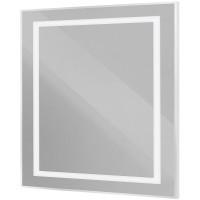 Зеркало BelBagno Kraft SPC-KRAFT-900-800-SENS-AL, 90 см, с LED подсветкой, с сенсорным выключателем, цвет рамы сатин
