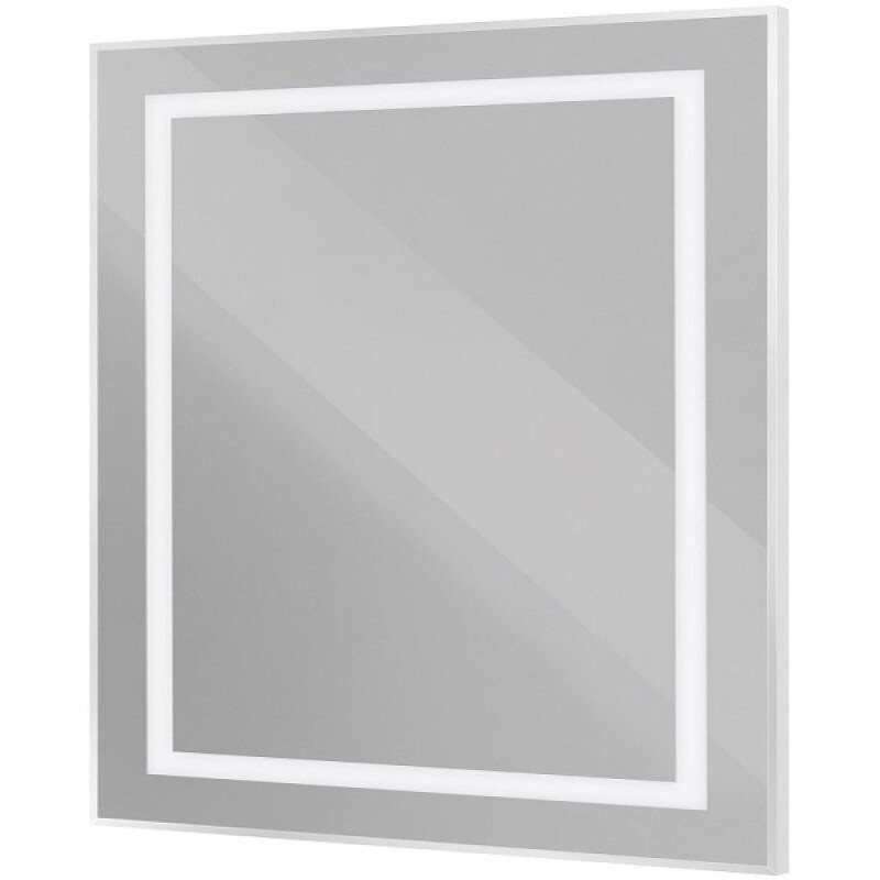 Зеркало BelBagno Kraft SPC-KRAFT-900-800-SENS-AL, 90 см, с LED подсветкой, с сенсорным выключателем, цвет рамы сатин