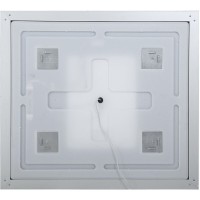 Зеркало BelBagno Kraft SPC-KRAFT-900-800-SENS-AL, 90 см, с LED подсветкой, с сенсорным выключателем, цвет рамы сатин