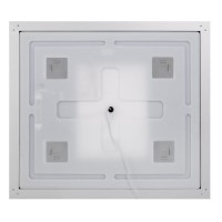 Зеркало BelBagno Kraft SPC-KRAFT-985-685-TCH-WARM 98.5 см, светодиодная подсветка, с сенсорным выключателем, с подогревом, сатин