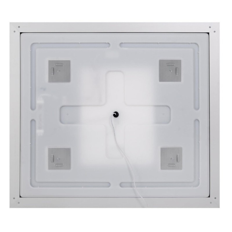 Зеркало BelBagno Kraft SPC-KRAFT-985-685-TCH-WARM 98.5 см, светодиодная подсветка, с сенсорным выключателем, с подогревом, сатин