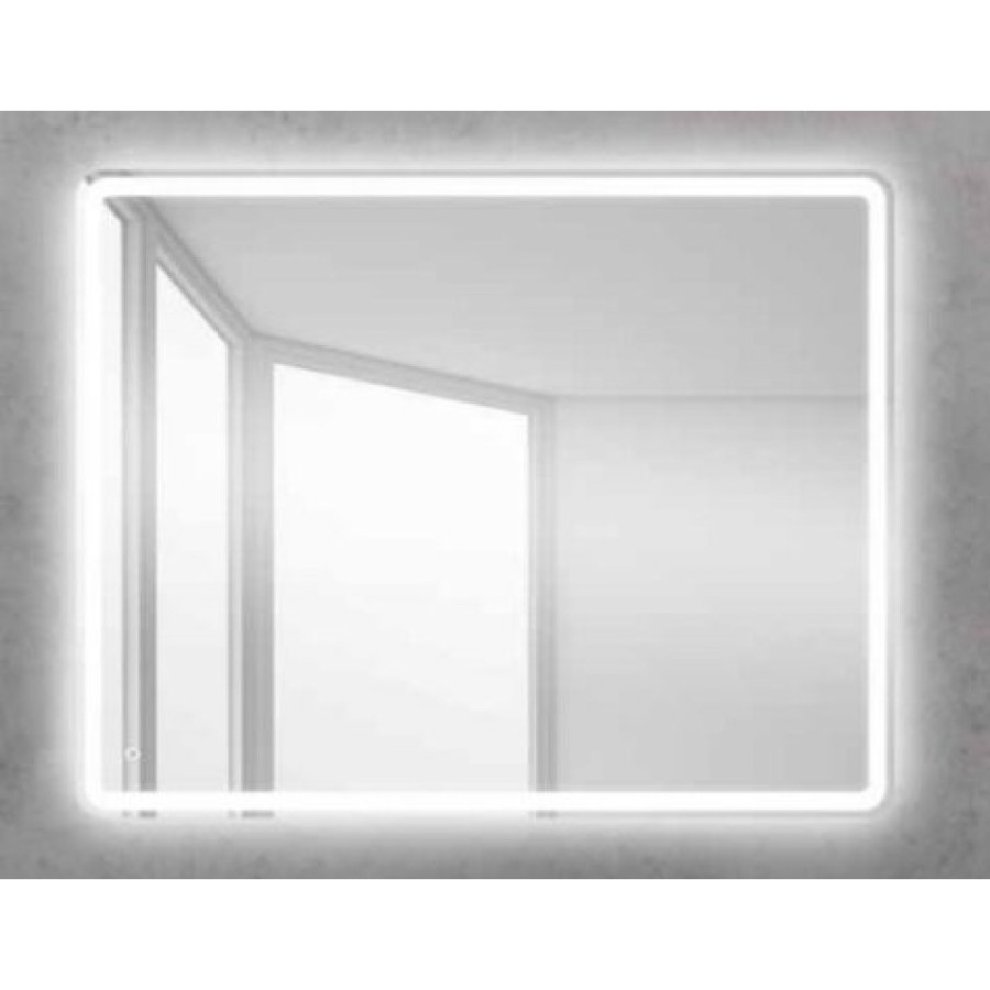 Зеркало BelBagno SPC-MAR-1000-800-LED-TCH 100 x 80 см со встроенным светильником и сенсорным выключателем