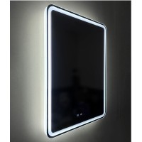 Зеркало BelBagno Marino SPC-MAR-1000-800-LED-TCH-SND 100 см, с подсветкой, голосовым управлением и подогревом