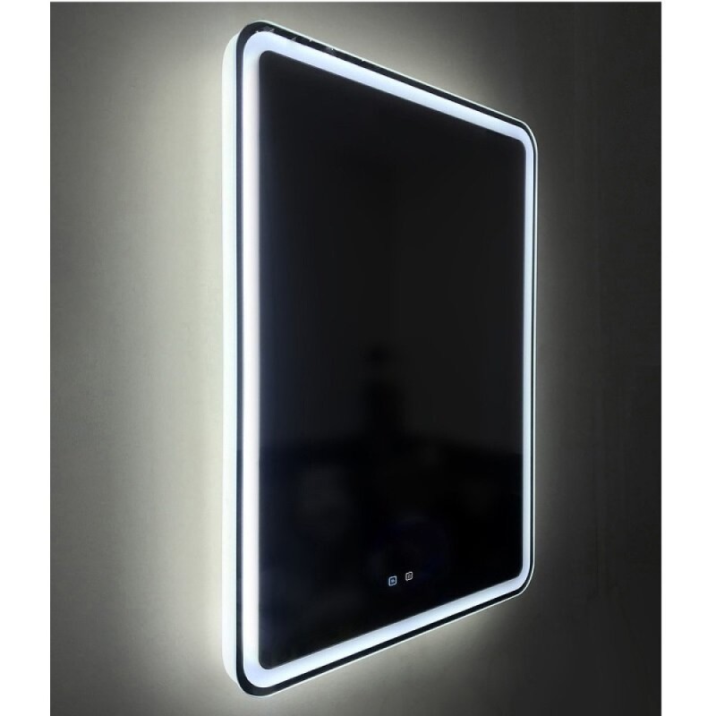 Зеркало BelBagno Marino SPC-MAR-1000-800-LED-TCH-SND 100 см, с подсветкой, голосовым управлением и подогревом