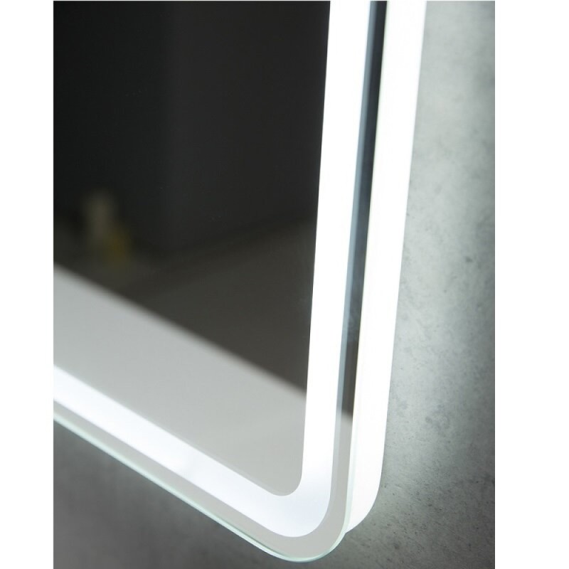 Зеркало BelBagno Marino SPC-MAR-1000-800-LED-TCH-SND 100 см, с подсветкой, голосовым управлением и подогревом