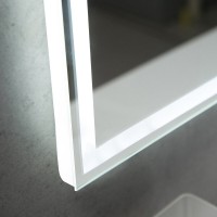 Зеркало BelBagno SPC-MAR-1400-800-LED-TCH-WARM, 140 см, с подсветкой, белый