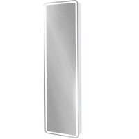 Пенал BelBagno Marino SPC-MAR-450/1600-1A-LED-TCH, 45 х 160 см, с LED-подсветкой и сенсорным выключателем, Bianco Opaco белый матовый