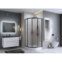 Пенал BelBagno Marino SPC-MAR-450/1600-1A-LED-TCH, 45 х 160 см, с LED-подсветкой и сенсорным выключателем, Bianco Opaco белый матовый