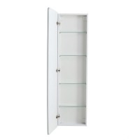 Пенал BelBagno Marino SPC-MAR-450/1600-1A-LED-TCH, 45 х 160 см, с LED-подсветкой и сенсорным выключателем, Bianco Opaco белый матовый