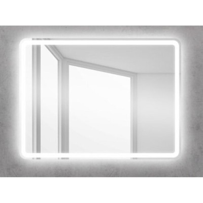 Зеркало BelBagno SPC-MAR-500-600-LED-BTN 50 x 60 см со встроенным светильником и кнопочным выключателем