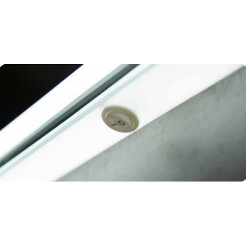 Зеркало BelBagno SPC-MAR-600-600-LED-BTN 60 x 60 см со встроенным светильником и кнопочным выключателем