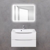 Зеркало BelBagno SPC-MAR-600-800-LED-BTN 60 x 80 см со встроенным светильником и кнопочным выключателем
