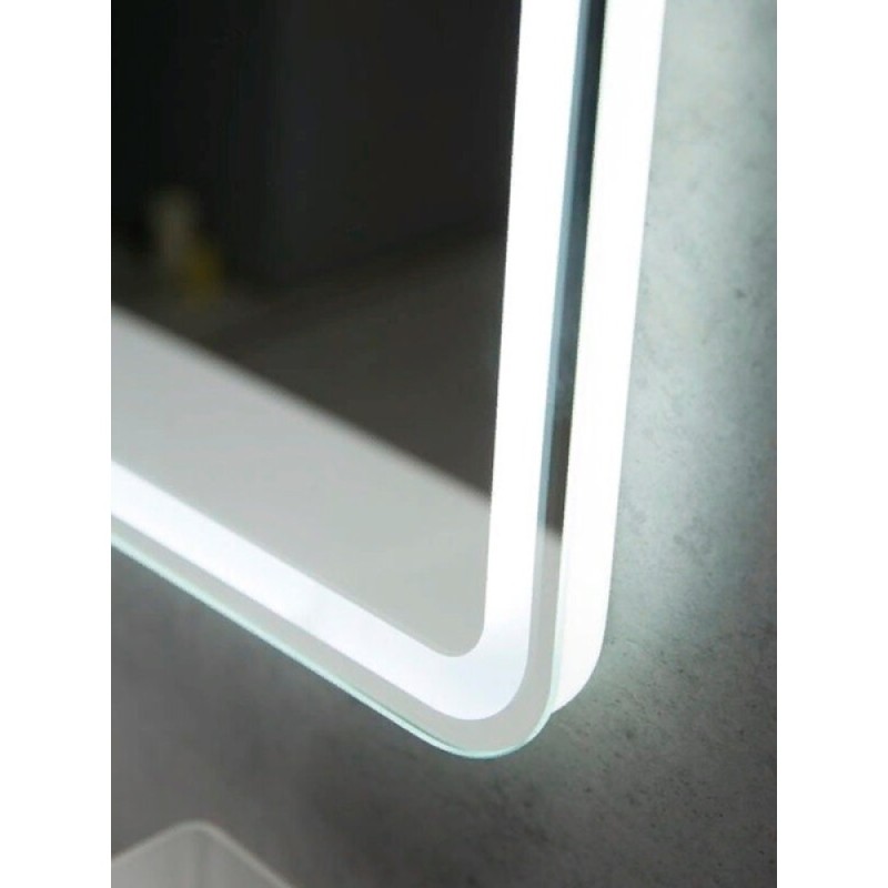 Зеркало BelBagno SPC-MAR-600-800-LED-BTN 60 x 80 см со встроенным светильником и кнопочным выключателем