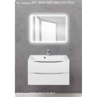 Зеркало BelBagno SPC-MAR-600-800-LED-TCH 60 x 80 см со встроенным светильником и сенсорным выключателем