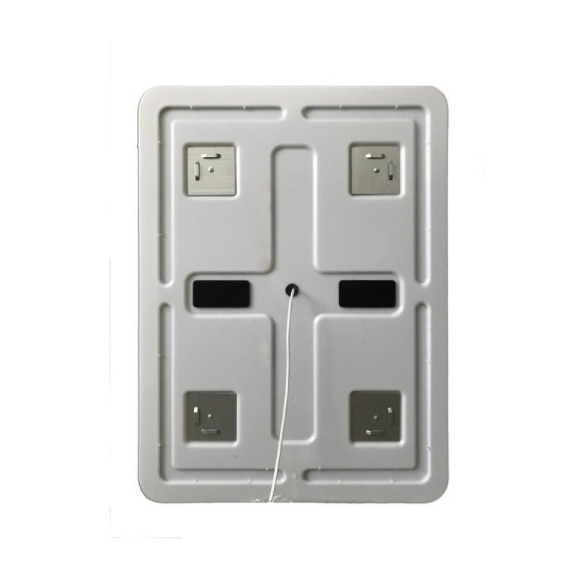 Зеркало BelBagno SPC-MAR-600-800-LED-TCH-RAD, 60 x 80 см, со встроенным светильником, сенсорным выключателем, bluetooth, цифровым термометром, радио