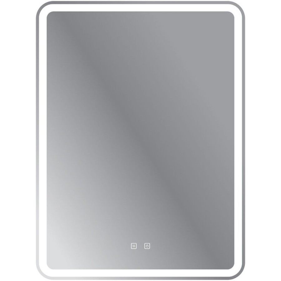 Зеркало BelBagno Marino SPC-MAR-600-800-LED-TCH-SND, 60 см, с подсветкой, голосовым управлением и подогревом