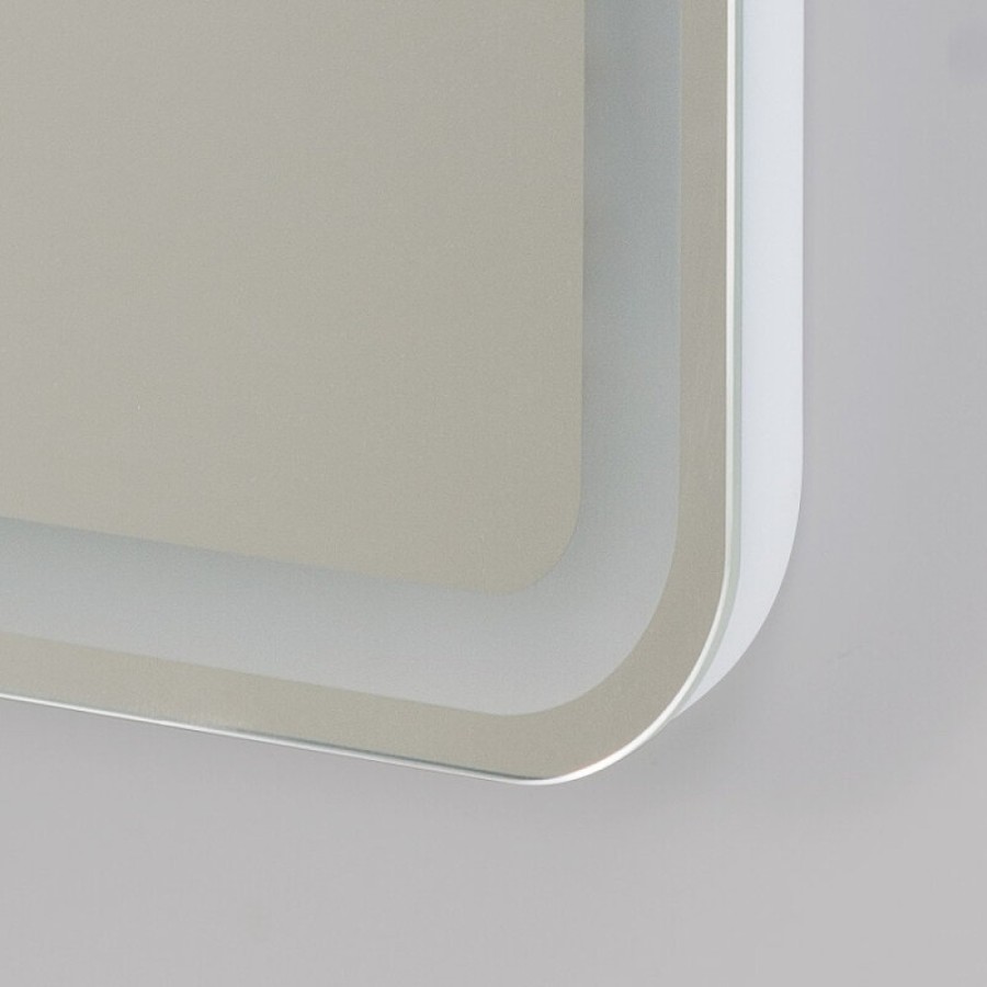 Зеркало BelBagno Marino SPC-MAR-600-800-LED-TCH-SND, 60 см, с подсветкой, голосовым управлением и подогревом