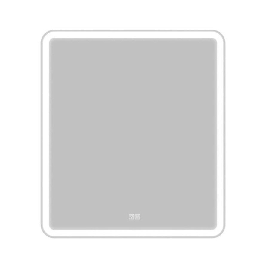 Зеркало BelBagno SPC-MAR-700-800-LED-TCH-WARM, 70 x 80 см со встроенным светильником, сенсорным выключателем и подогревом