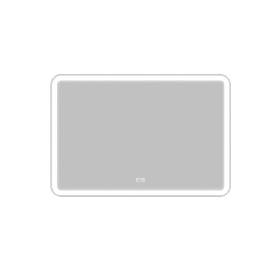Зеркало BelBagno Marino SPC-MAR-900-600-LED-TCH-WARM 90 см, светодиодная подсветка, с сенсорным выключателем, с подогревом