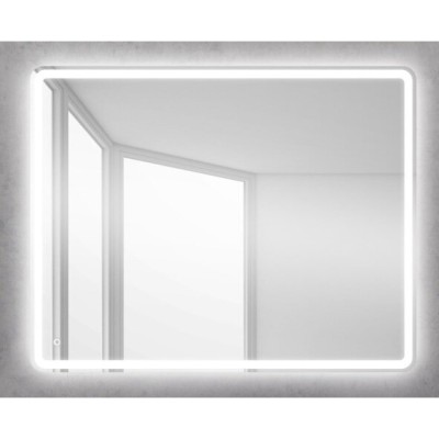 Зеркало BelBagno SPC-MAR-900-800-LED-TCH 90x80 см со встроенным светильником и сенсорным выключателем