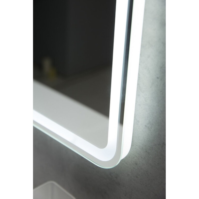 Зеркало BelBagno SPC-MAR-900-800-LED-TCH 90x80 см со встроенным светильником и сенсорным выключателем