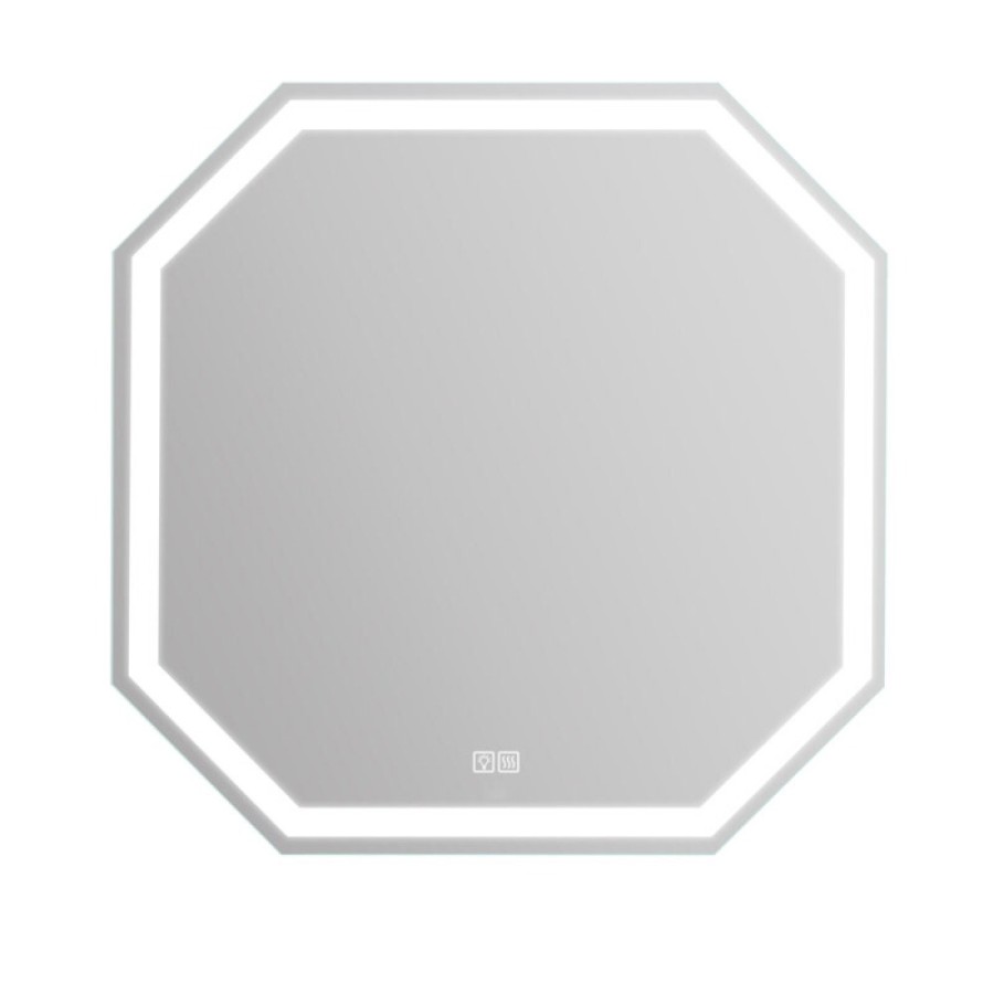 Зеркало BelBagno SPC-OTT-800-800-LED-TCH-WARM 80 см, светодиодная подсветка, с сенсорным выключателем, с подогревом