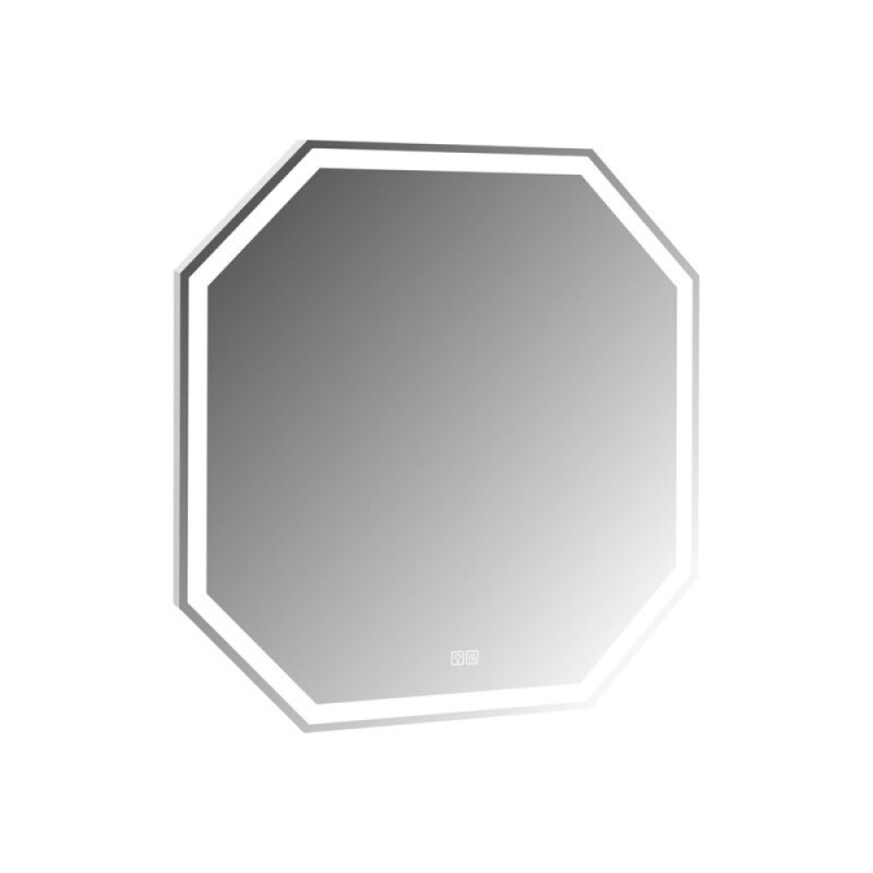 Зеркало BelBagno SPC-OTT-800-800-LED-TCH-WARM 80 см, светодиодная подсветка, с сенсорным выключателем, с подогревом